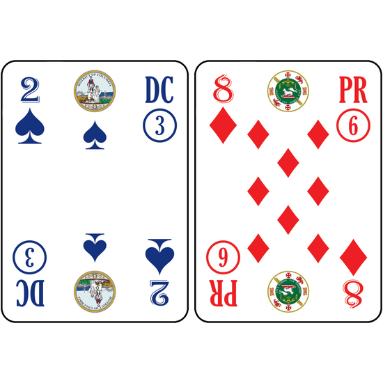 Statehood Playing Cards - DC/PR