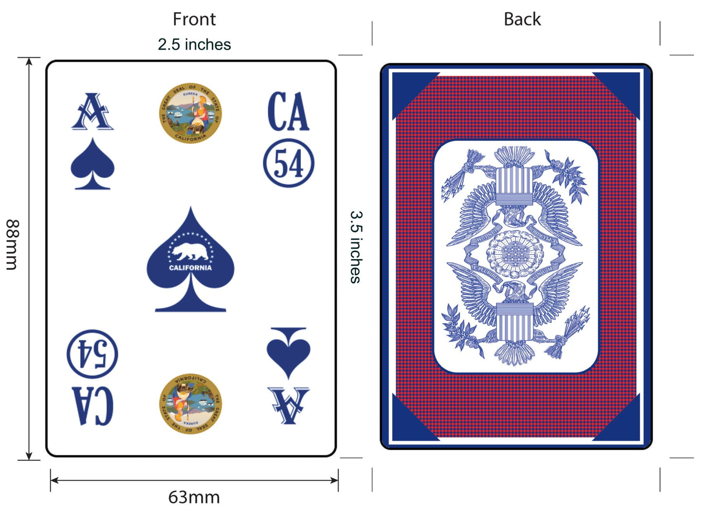 Statehood Playing Cards 2-Deck Pack